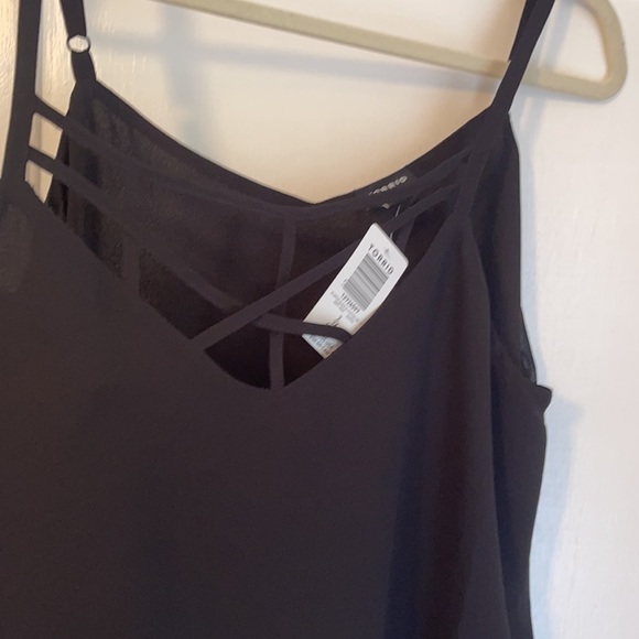 Brand New Torrid Sophie Black Chiffon Cami - 2X - Picture 4 of 7